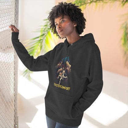 Space Clouds Fleece Hoodie