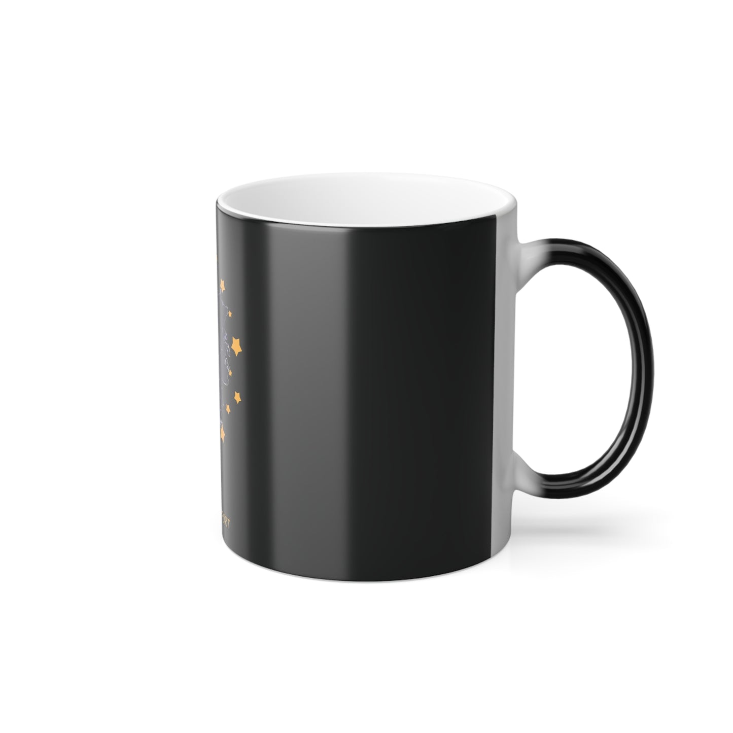 Star Visions Black Morphing Coffee Mug