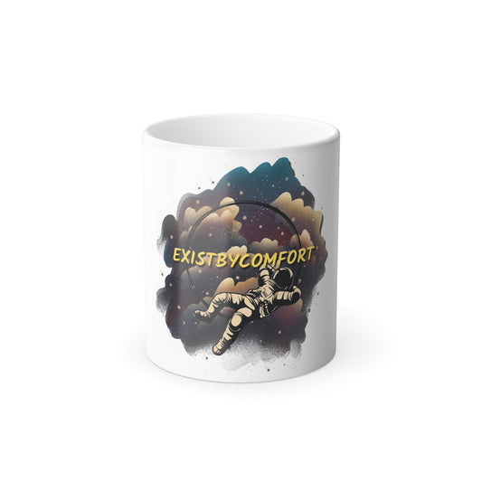 Space Clouds Morphing Coffee Mug