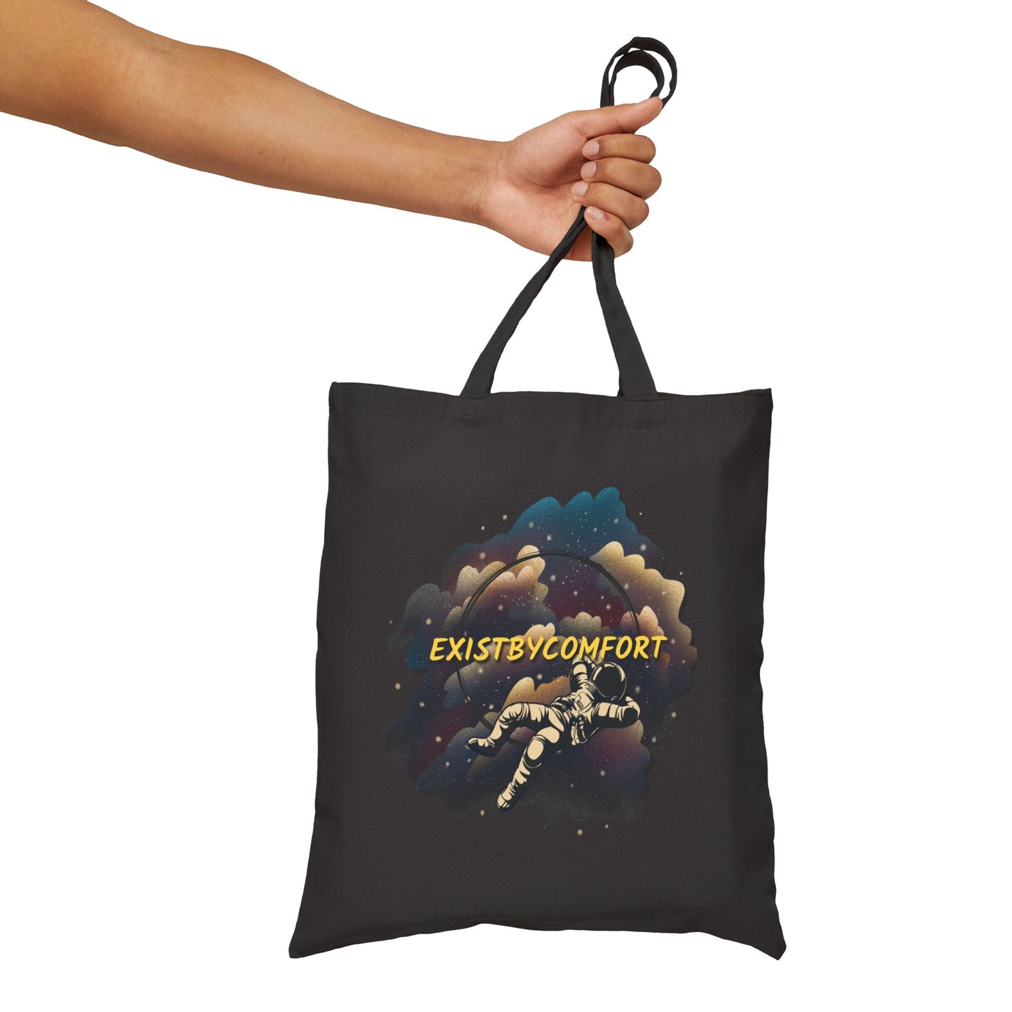 Space Clouds Tote Bag