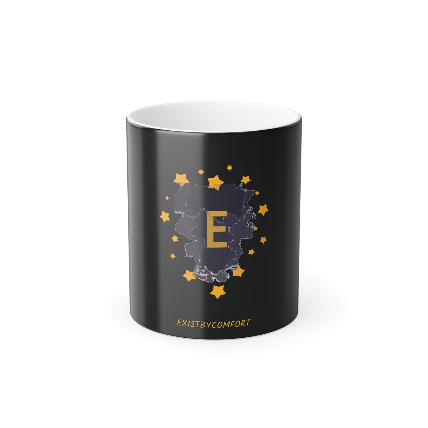 Star Visions Black Morphing Coffee Mug